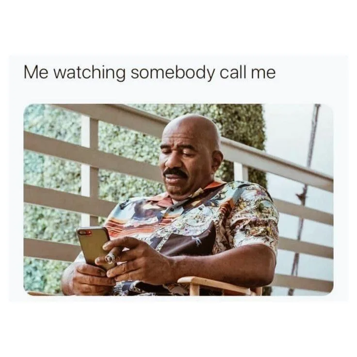 screening calls meme