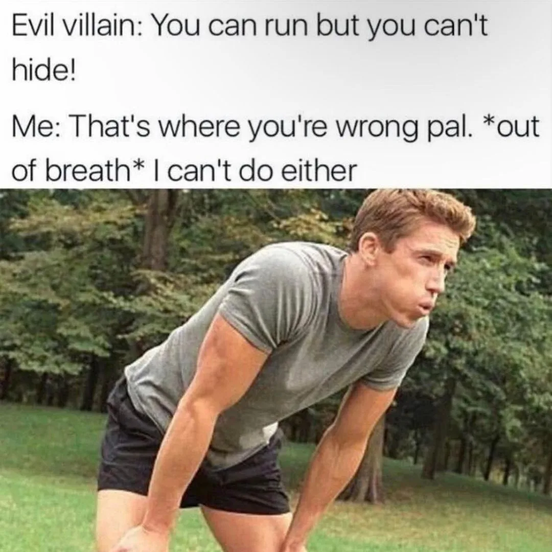 being out of shape meme