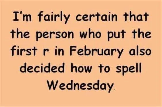February meme