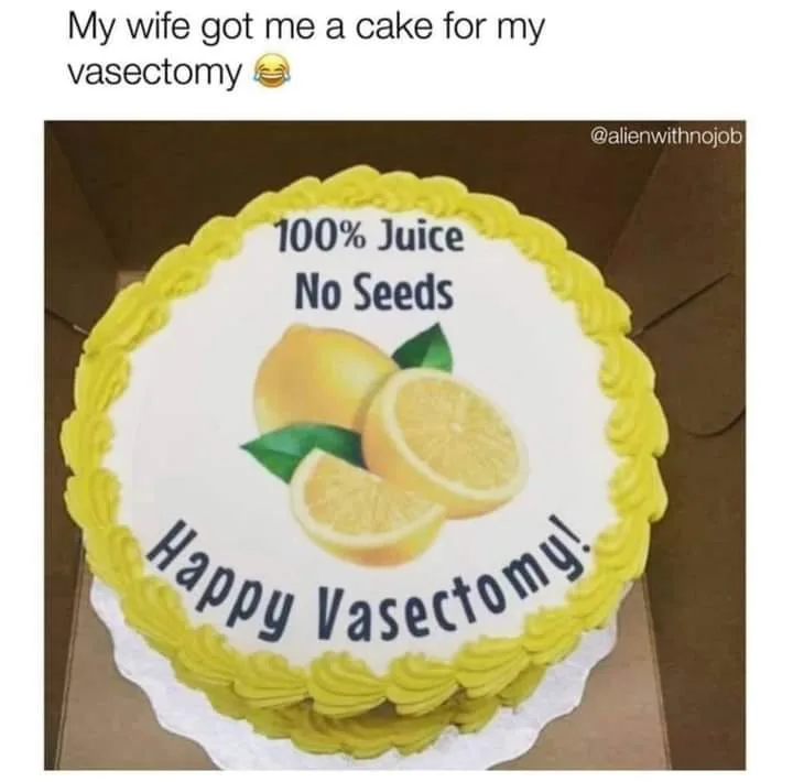 vasectomy meme