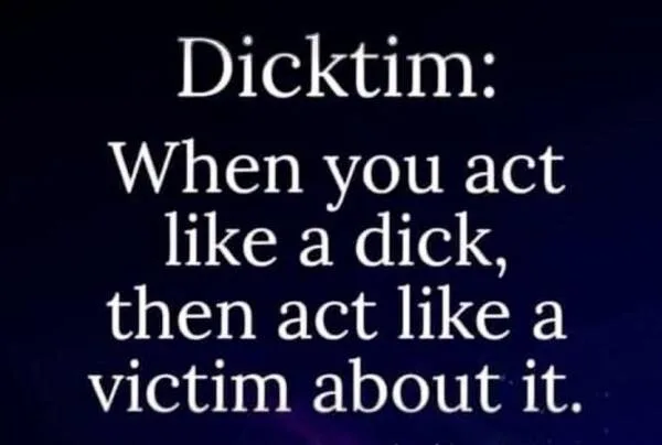 victimhood meme