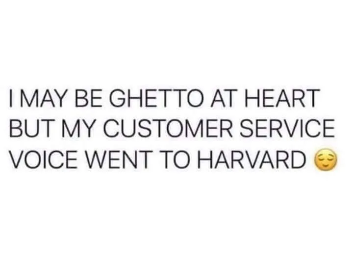 customer service meme