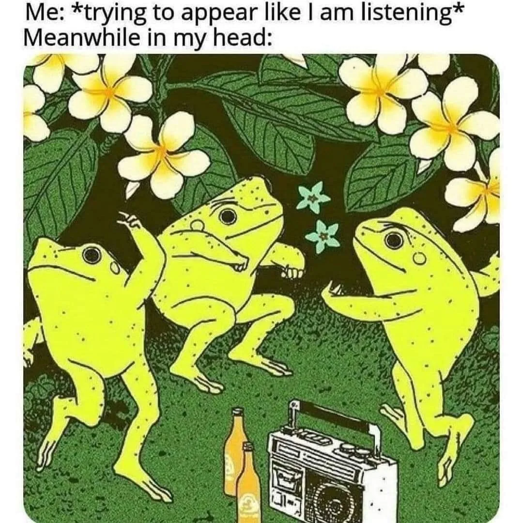 listening meme