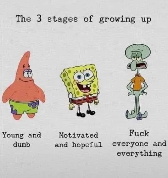 growing up meme