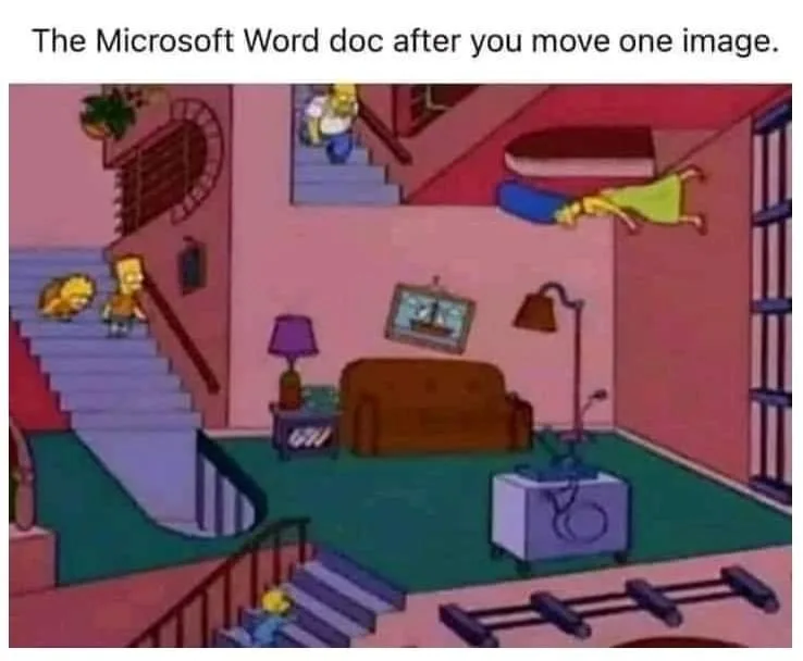 Microsoft Word meme