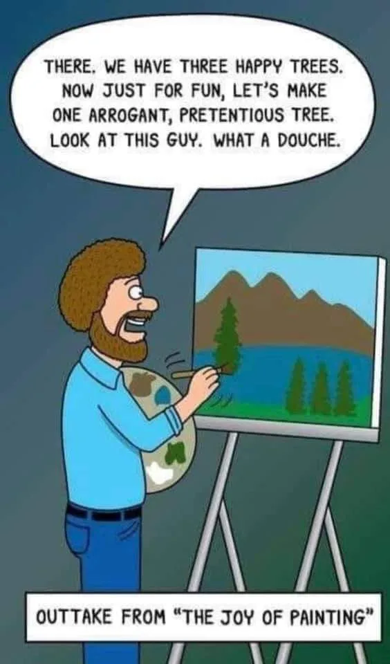 Bob Ross meme