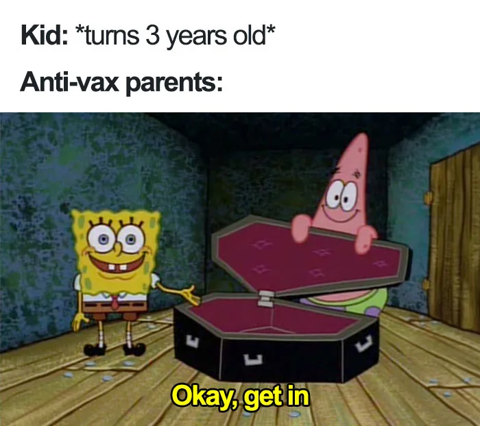 antivaxxer meme