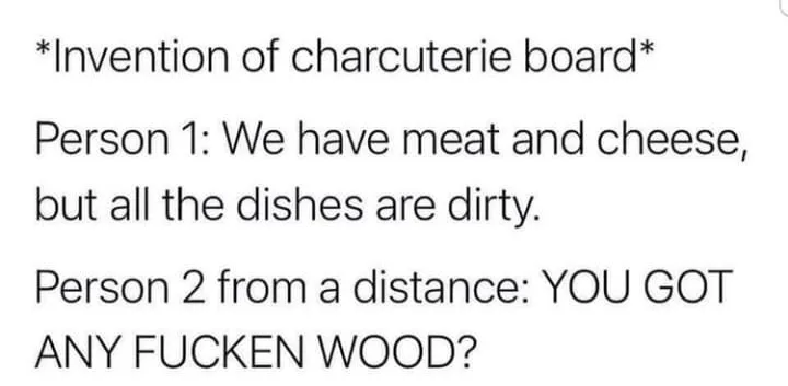 charcuterie meme