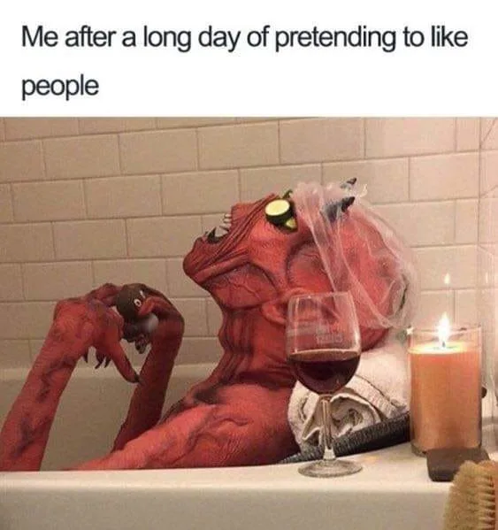 exhaustion meme