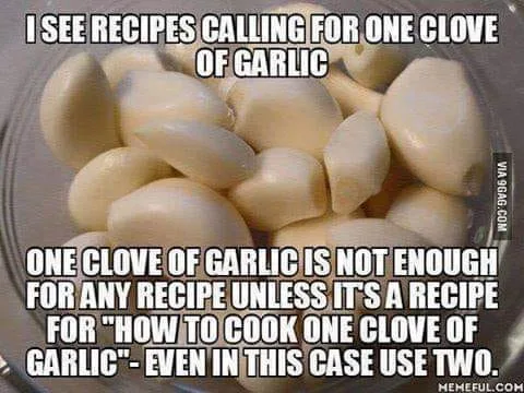 garlic meme