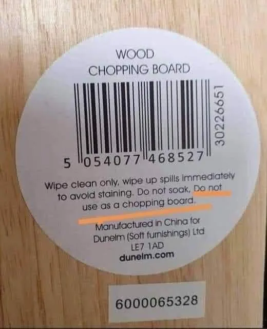 cutting board meme