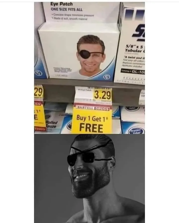 eye patch meme