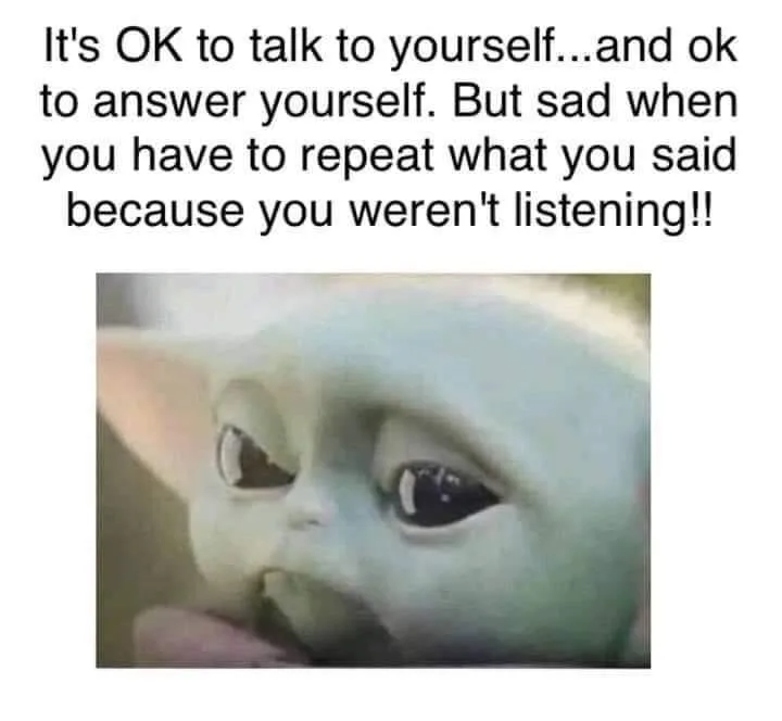 paying attention meme