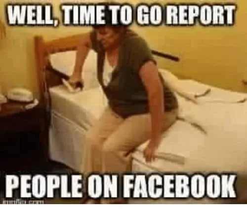 getting banned meme