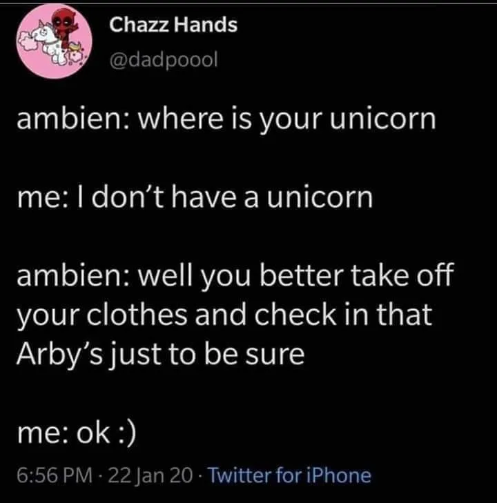 Ambien meme