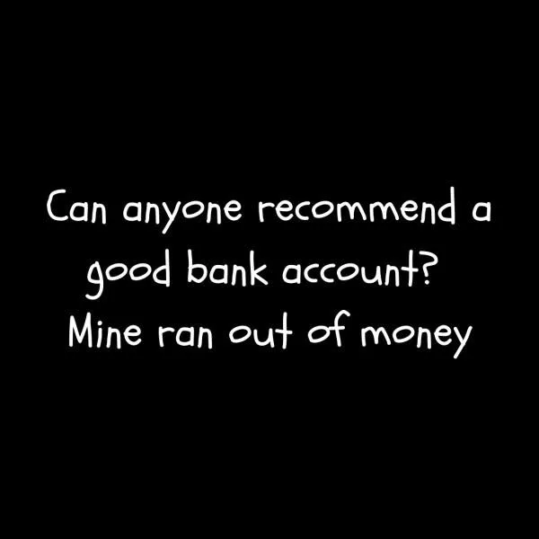 bank account meme