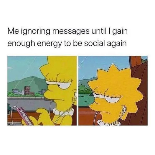 being antisocial meme