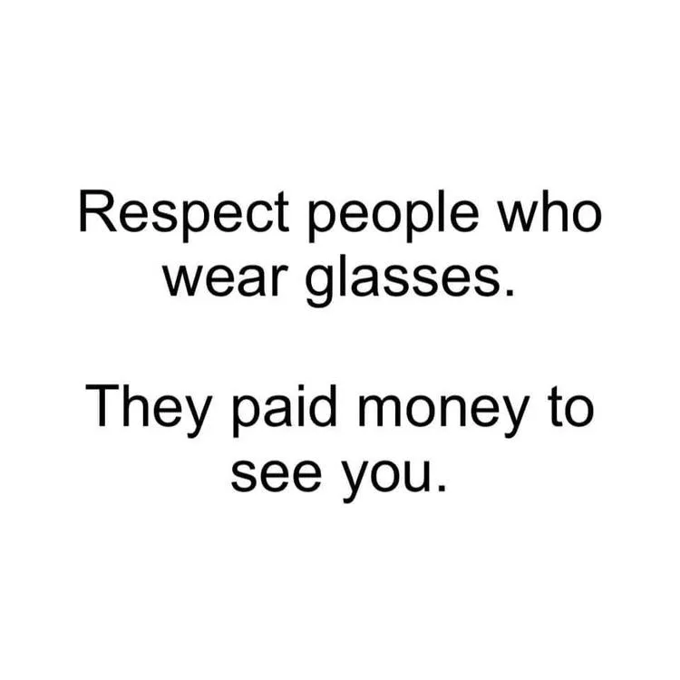 glasses meme