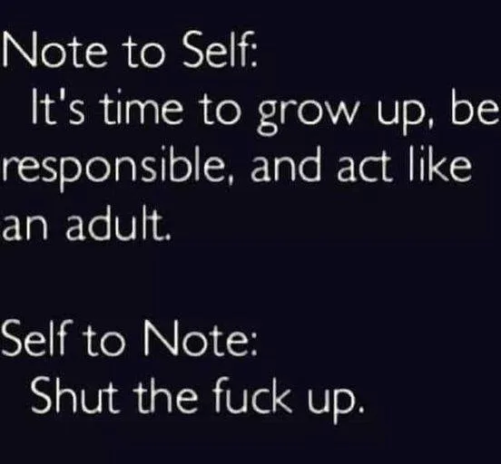 taking responsibility meme