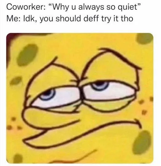 talkativeness meme
