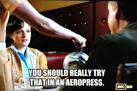 Aeropress meme