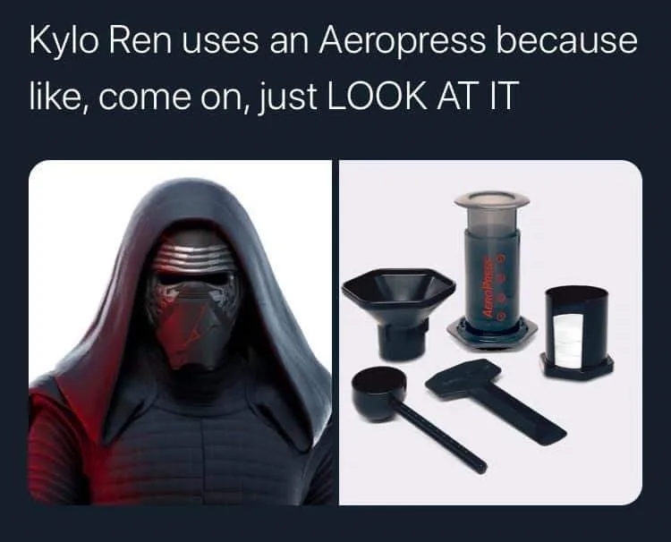Aeropress meme