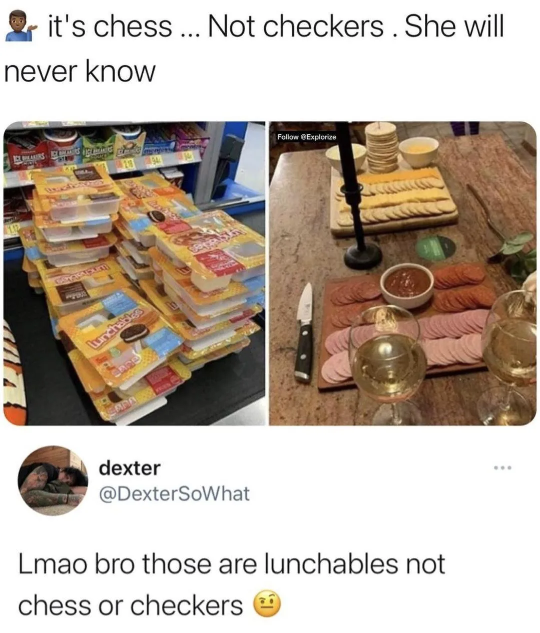 Lunchable meme