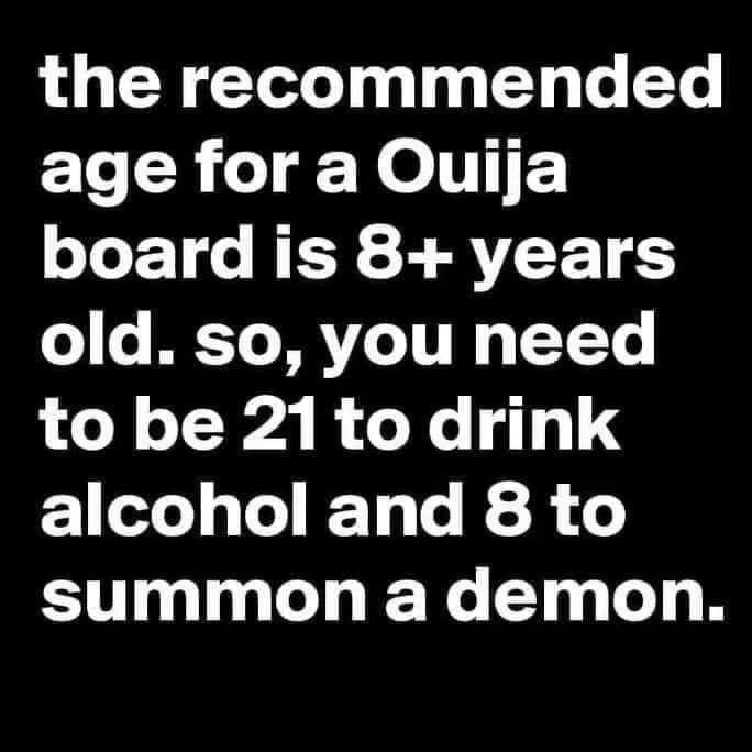 Ouji Board meme