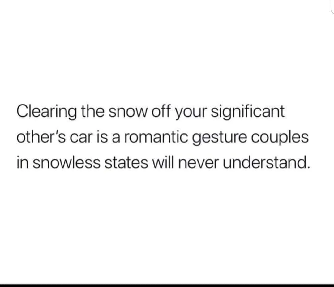 Driving in the snow meme