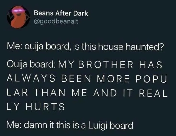 Ouji Board meme