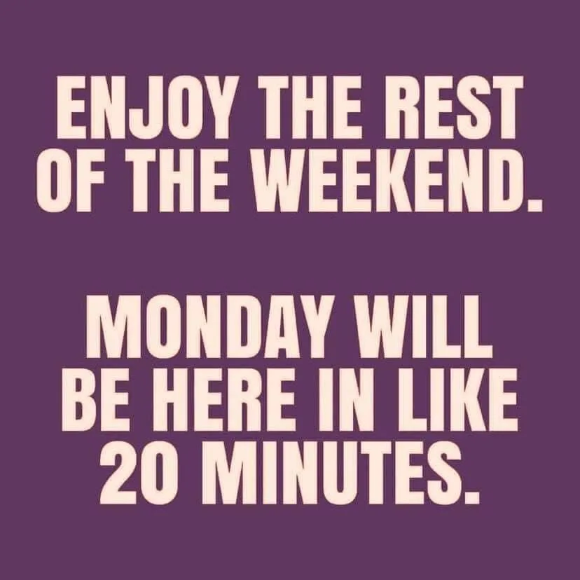 weekend meme