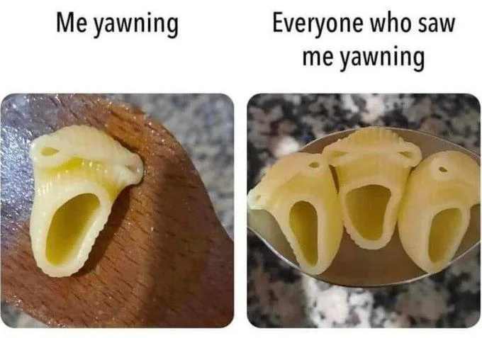 being contagious meme