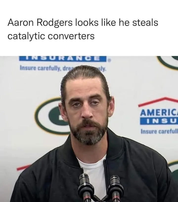Aaron Rodgers meme