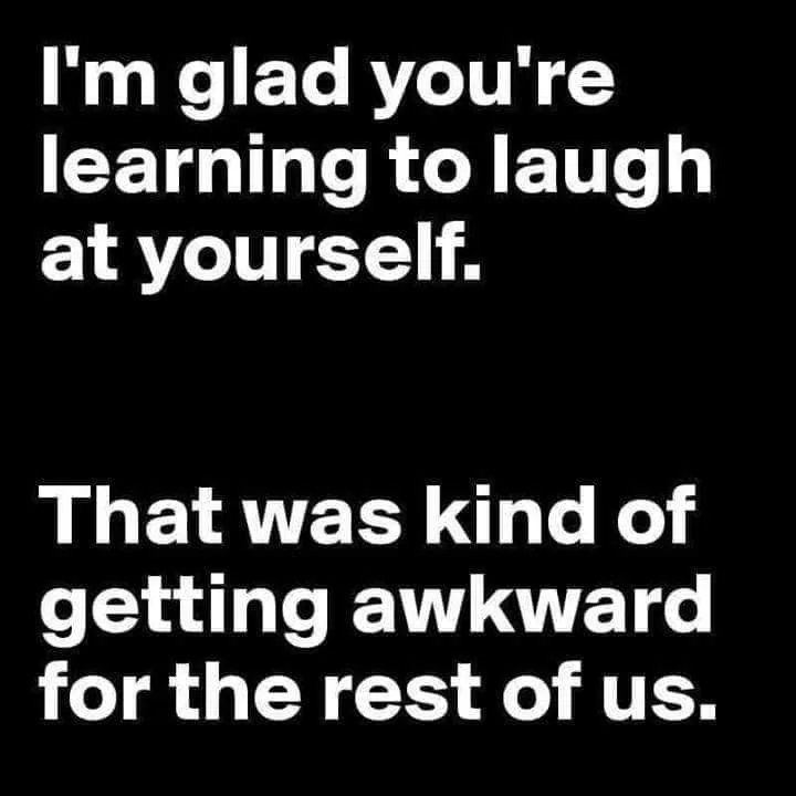 taking yourself seriously meme