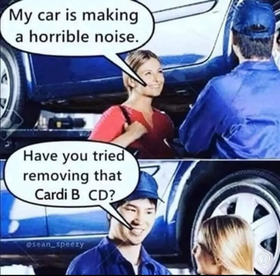 Cardi B meme