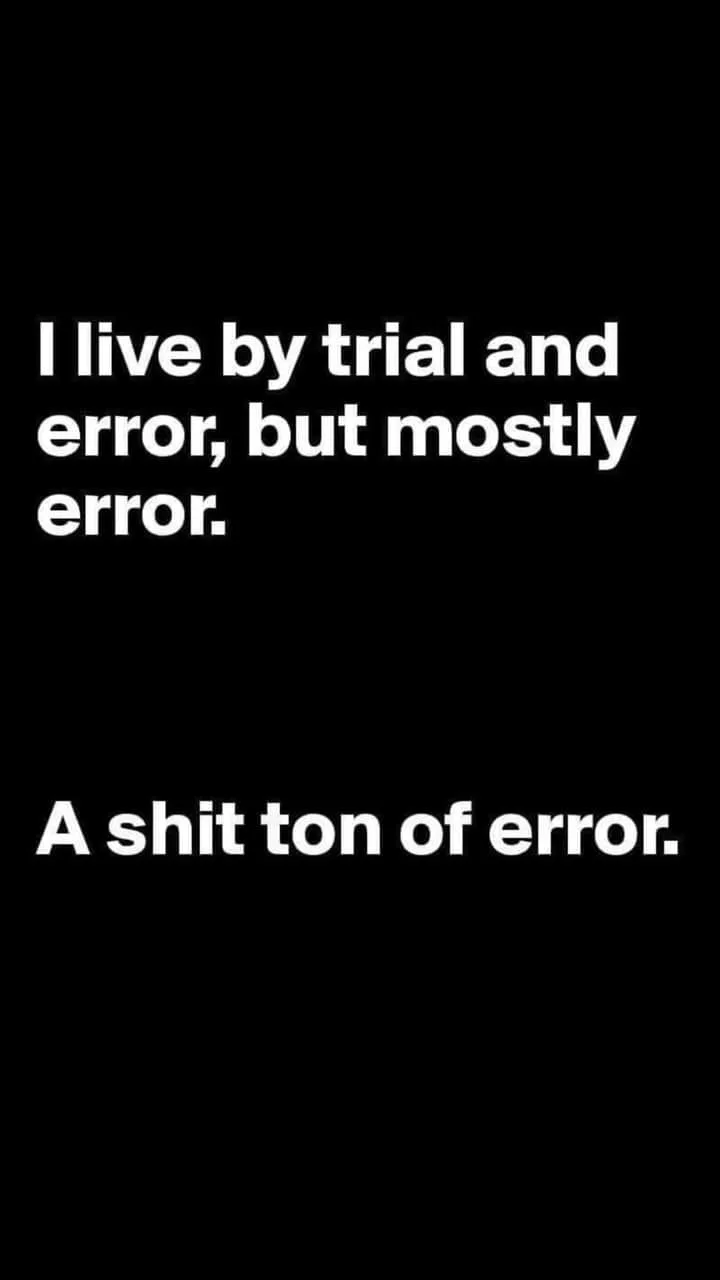 trial and error meme