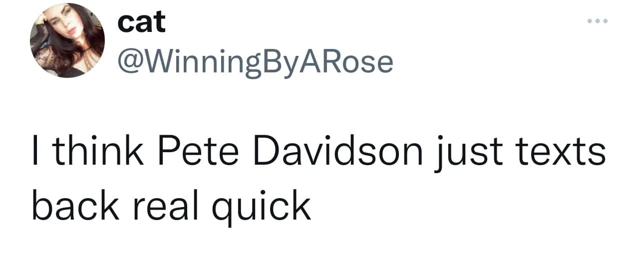 Pete Davidson meme