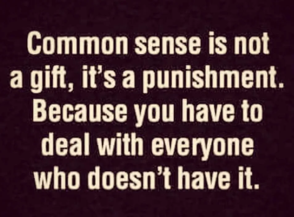 common sense meme