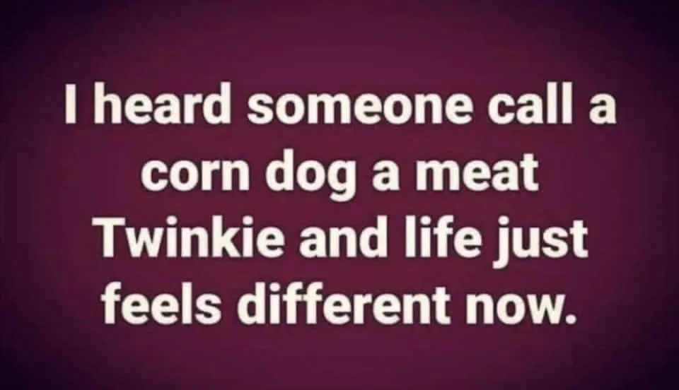 corn dog meme