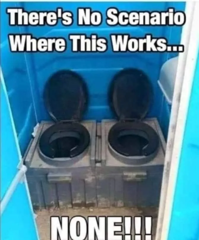 Porta Potty meme