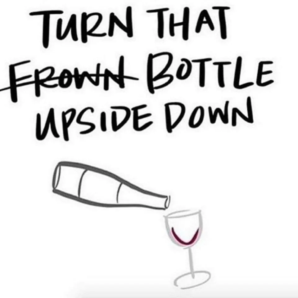 wine bottle meme