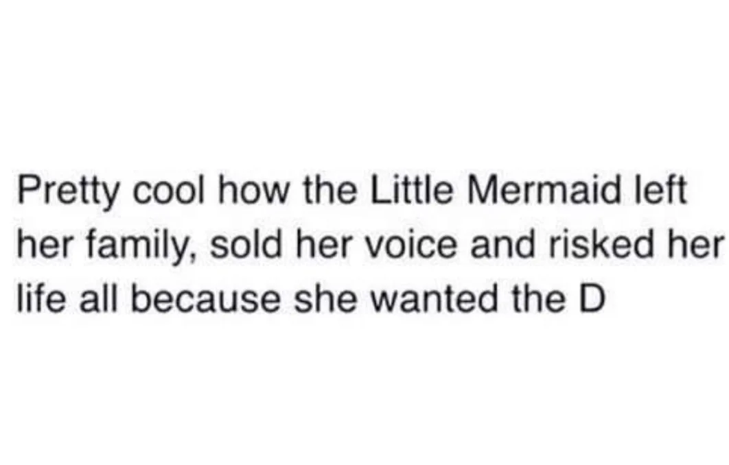 Little Mermaid meme