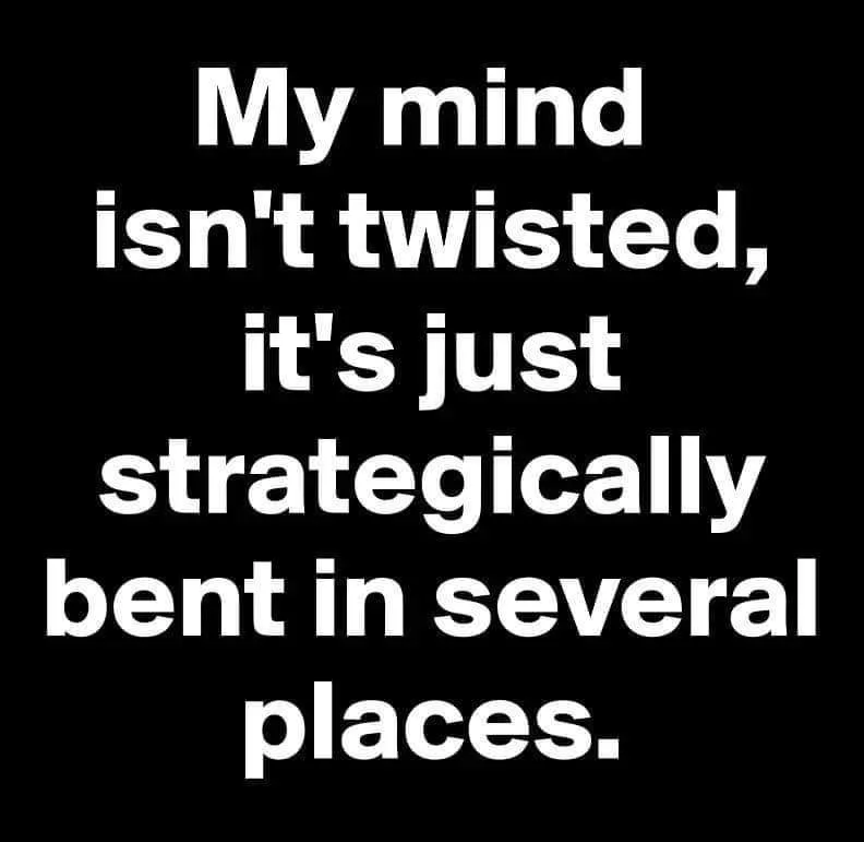 being weird meme
