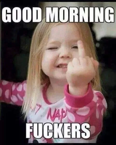 good morning meme