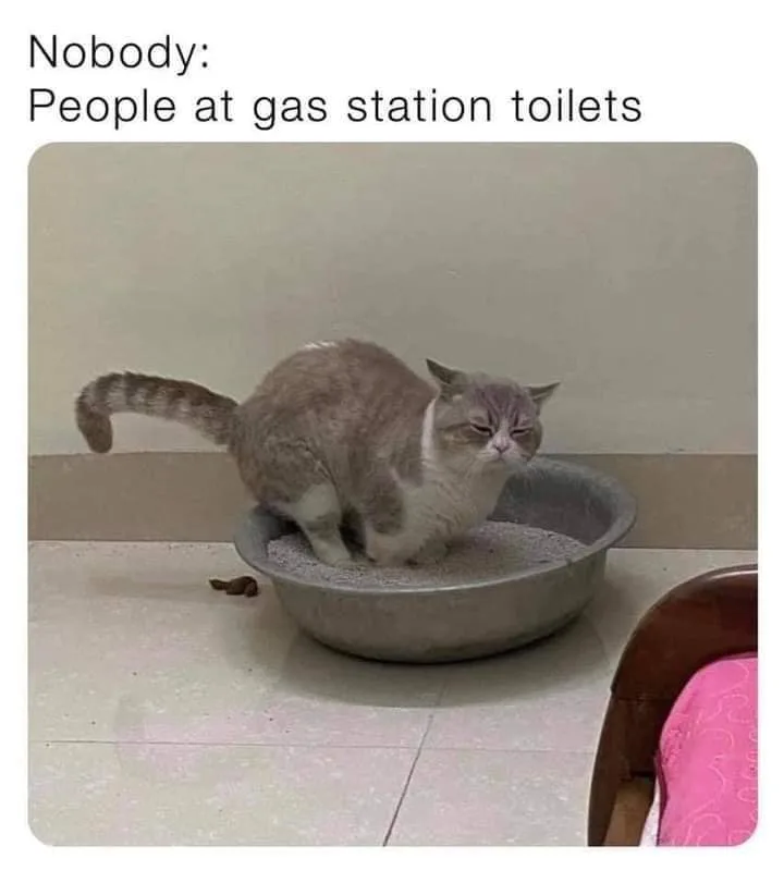 gas station meme