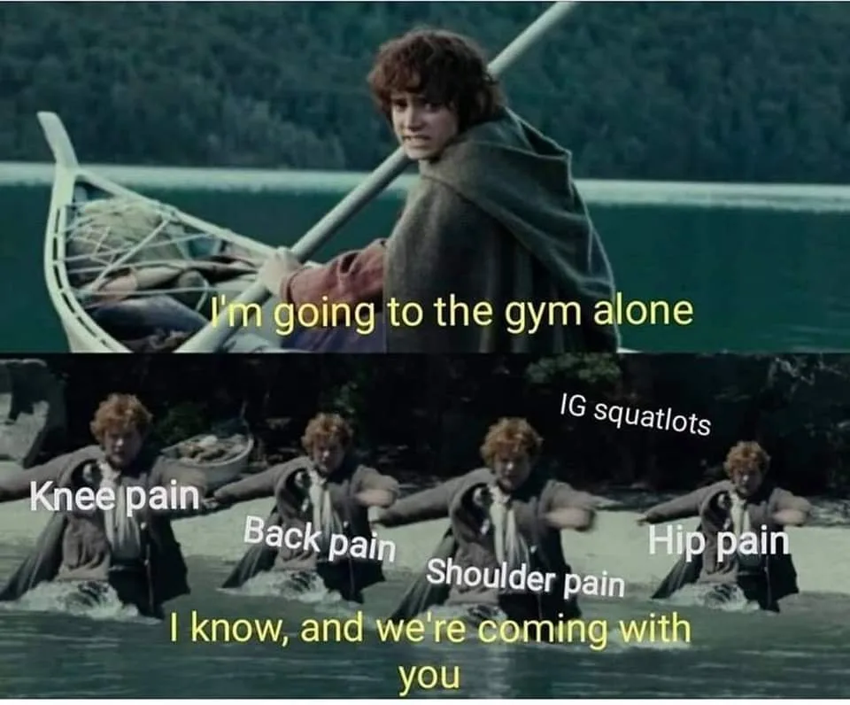gym meme