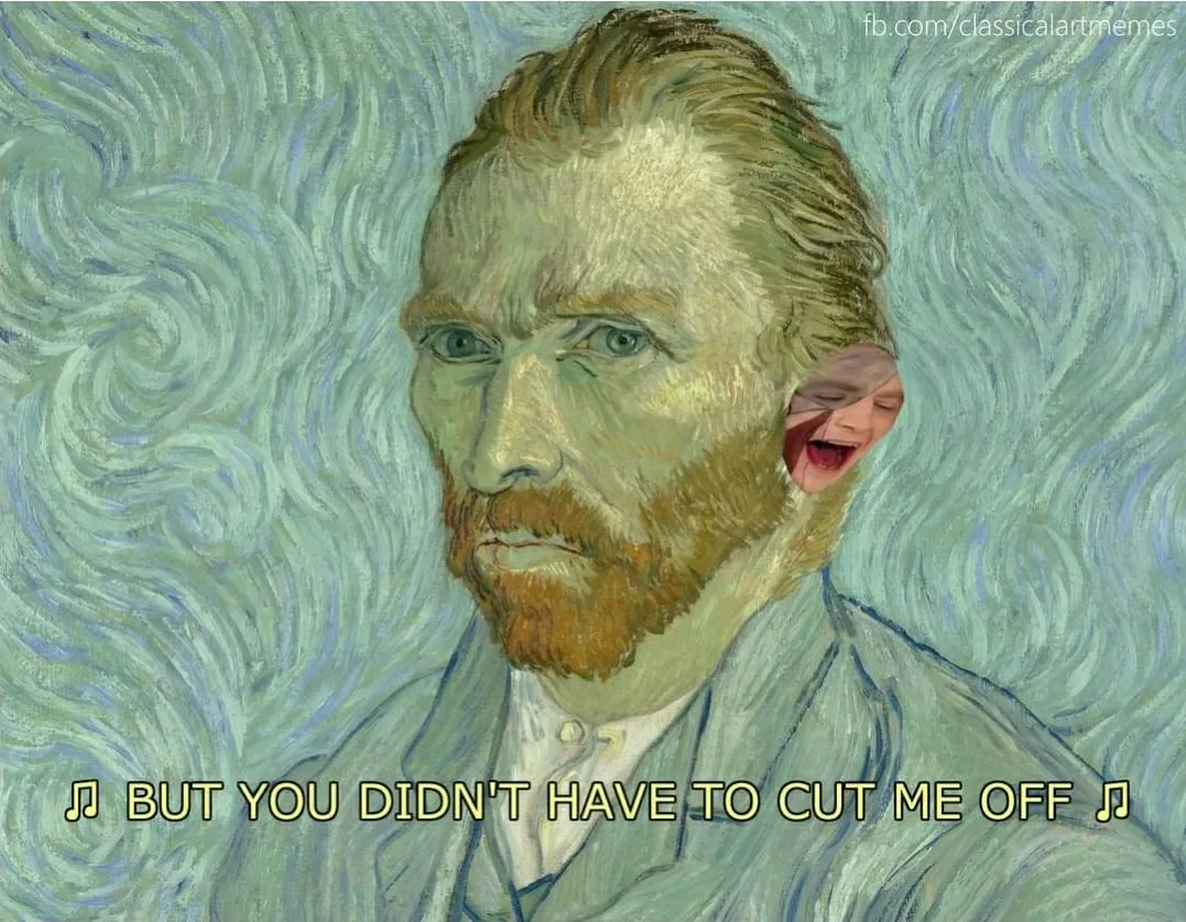 Vincent van Gogh meme