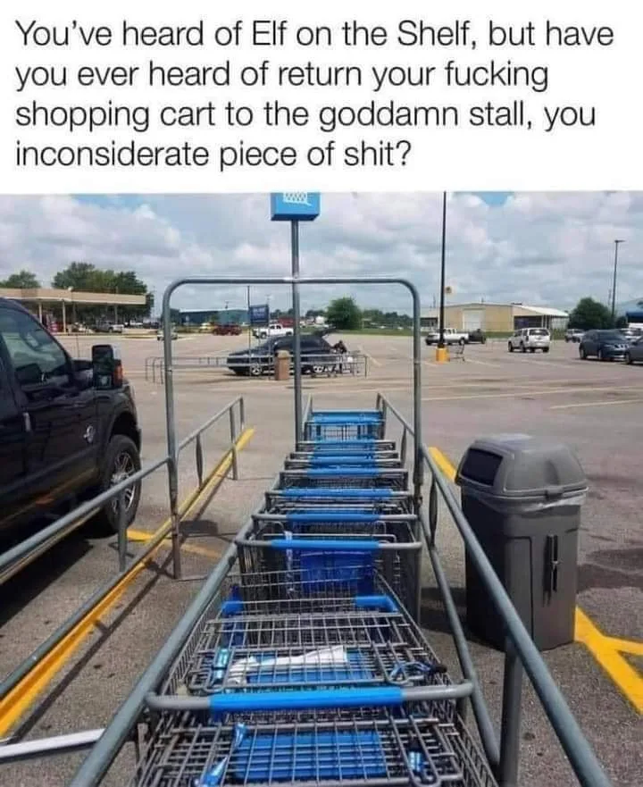 shopping cart meme