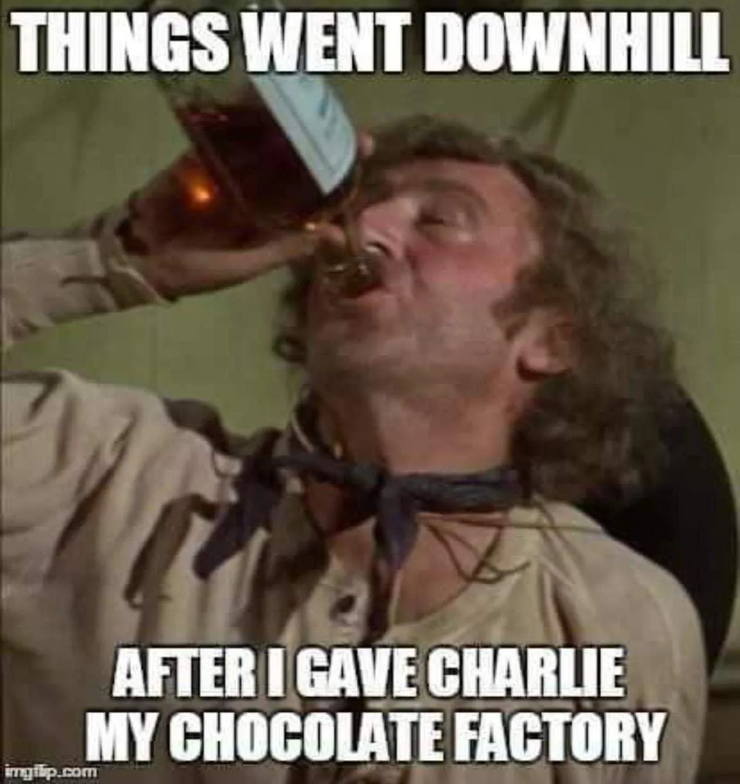Charlie and the Chocolate Factory meme