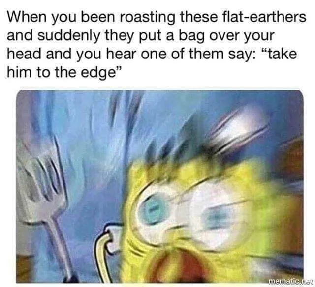 flat earther meme